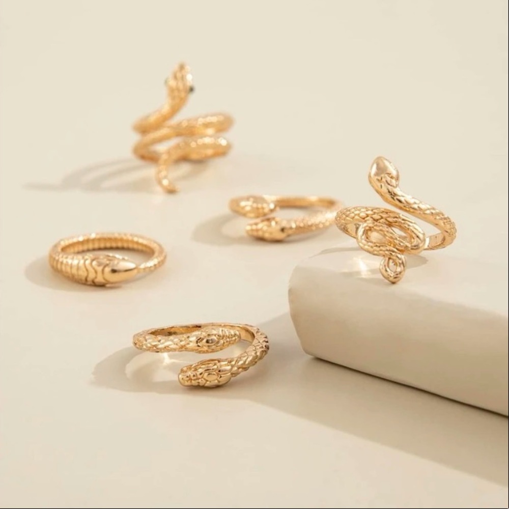 Snake Ring Set - Picture 4 of 7